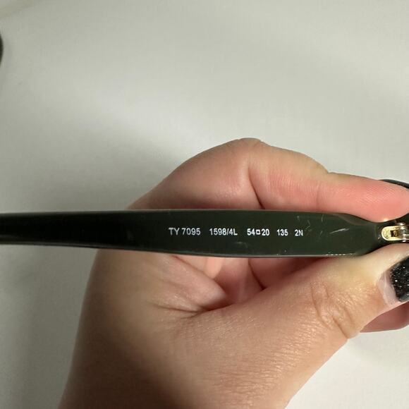 Tory Burch Blue Gradient Sunglasses - Picture 7 of 9